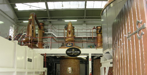 Glengoyne whiskey distillery