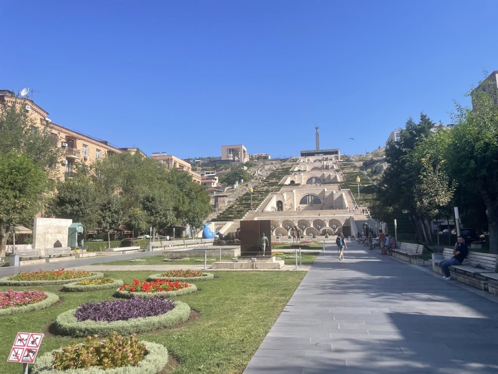 Каскадата в Ереван